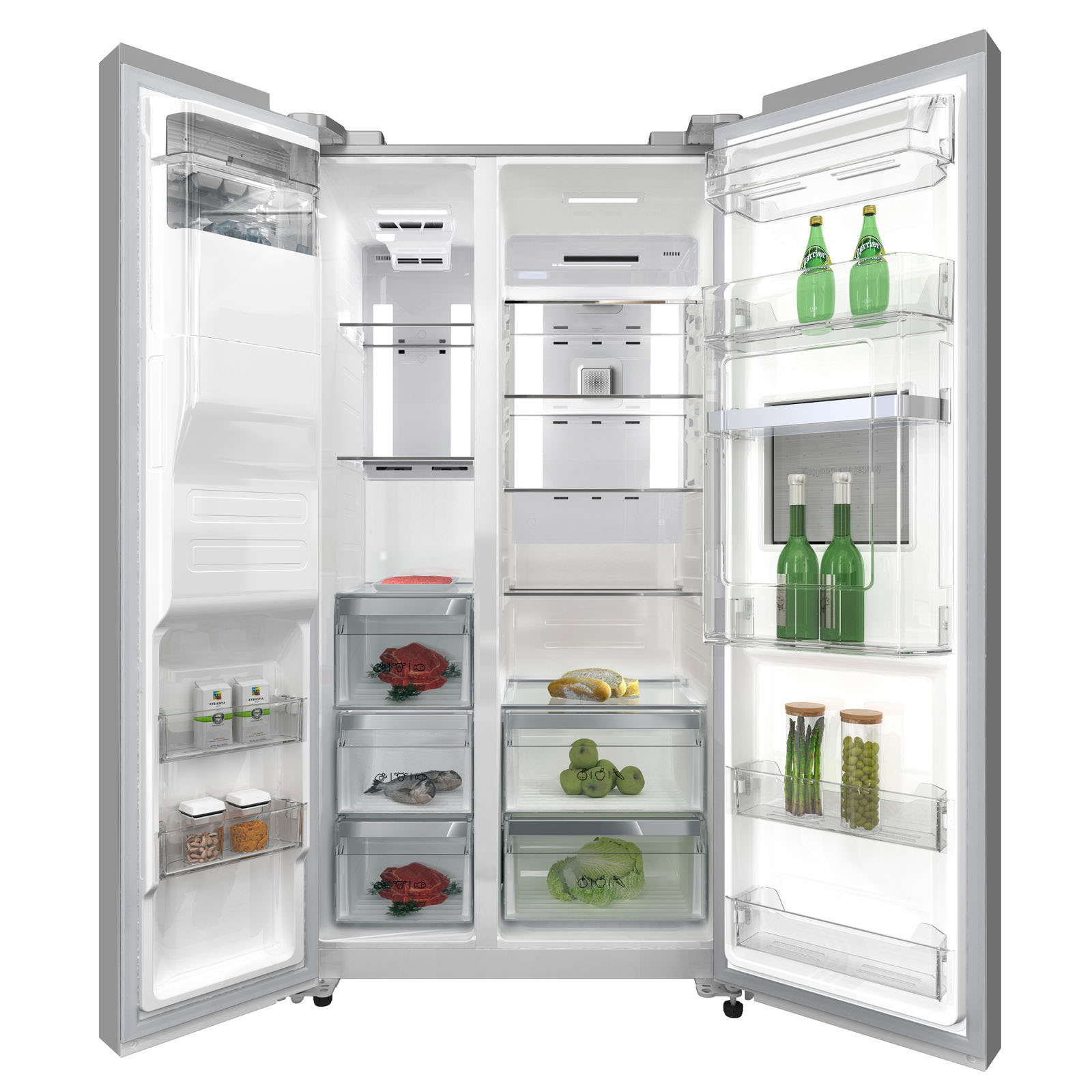 یخچال و فریز ساید بای ساید دوو مدل D4S-3340SS