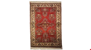 فرش دستبافت نرمین کسا طرح ساروق کد NKP.F 125
