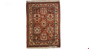 فرش دستبافت نرمین کسا طرح بختیاری کد NKP.F 121