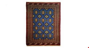 فرش دستبافت ریزبافت ترکمن کد NKP.G 115